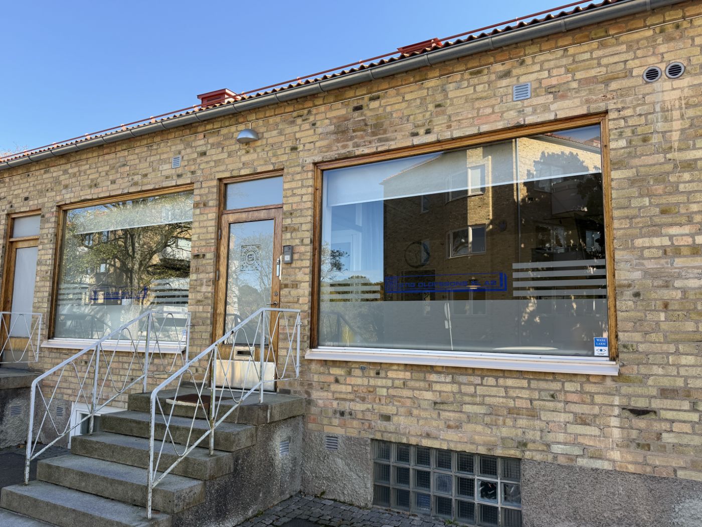 Olofssons EL:s kontor på Lillatorpsgatan i Örgryte